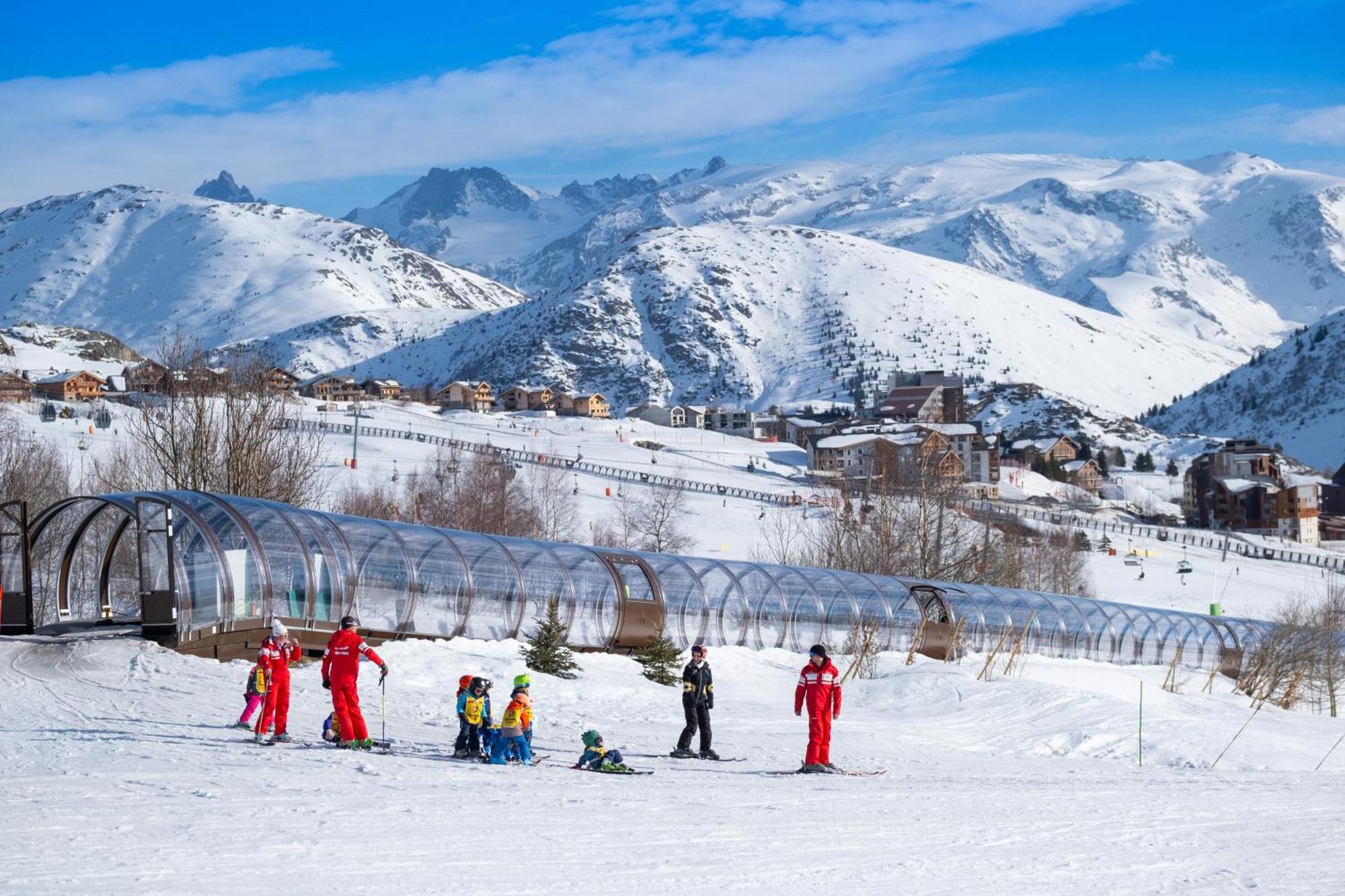 Hotel Club Mmv Les Bergers **** Alpe d'Huez Екстериор снимка