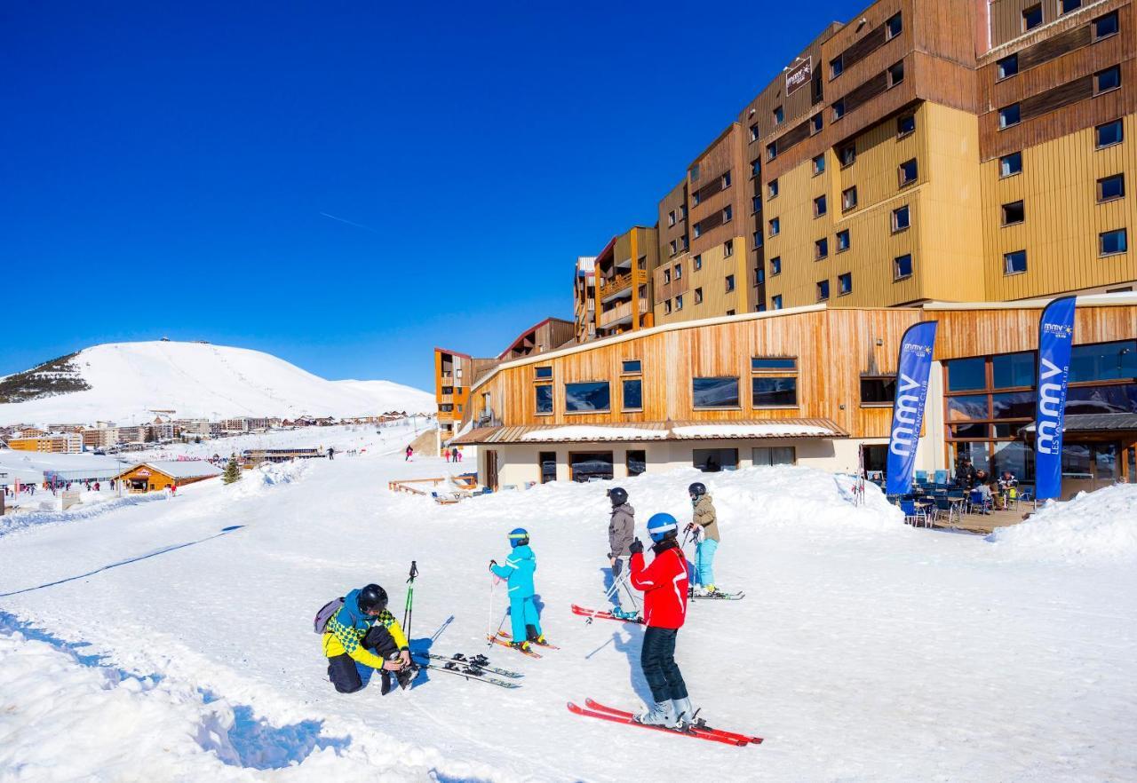 Hotel Club Mmv Les Bergers **** Alpe d'Huez Екстериор снимка